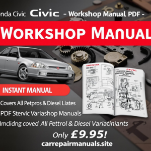 Honda Civic PDF Service Repair Workshop Manual (1992–2012) – Instant Download