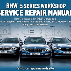 BMW 5 Series Workshop Service Repair Manual Download (1987–2017)