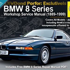 BMW 8 Series Workshop Service Repair Manual Download (1989–1999)
