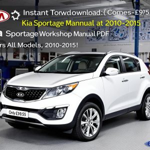 Kia Sportage PDF Workshop Service Repair Manual (2010–2015) – Instant Download