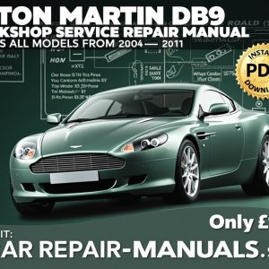 Aston Martin DB9 Workshop Service Repair Manual