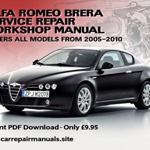Alfa Romeo Brera Service Repair Workshop Manual