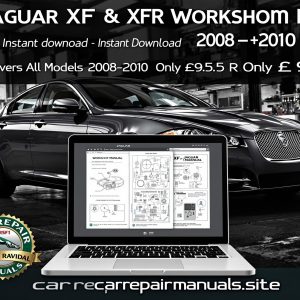 Jaguar XF XFR PDF Workshop Service Repair Manual (2008–2010) – Instant Download
