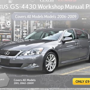 Lexus GS 430 PDF Workshop Service Repair Manual (2006–2009) – Instant Download