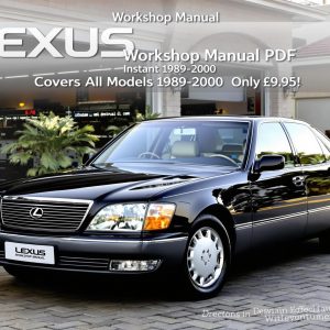 Lexus LS400 PDF Workshop Service Repair Manual (1989–2000) – Instant Download