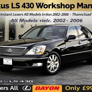 Lexus LS 430 PDF Workshop Service Repair Manual (2002–2006) – Instant Download