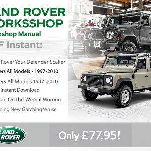 Land Rover Defender PDF Workshop Service Repair Manual (1997–2010) – Instant Download