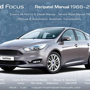 Ford Focus Workshop Service Repair Manual PDF Download (1998–2016)