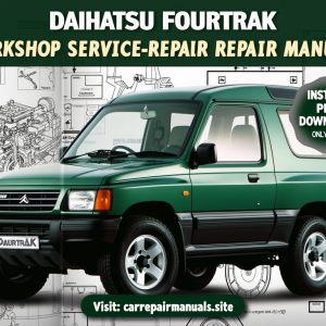 Daihatsu Fourtrak Workshop Service Repair Manual Download (1984–2002)