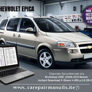 Chevrolet Epica Workshop Manual | 2006–2013 Service & Repair Guide