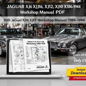 Jaguar XJ6 XJ12 XJ40 PDF Workshop Service Repair Manual (1986–1994) – Instant Download