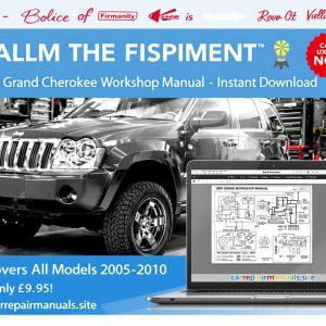 Jeep Grand Cherokee PDF Workshop Service Repair Manual (2005–2010) – Instant Download